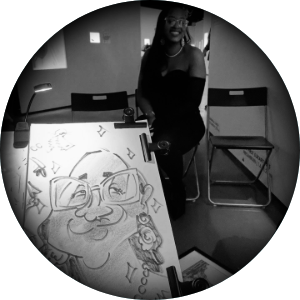 Caricature artist for corporate events in Houston Texas